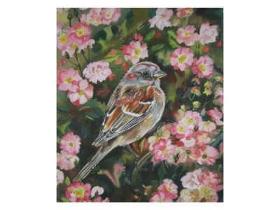 47. A Bird in Flowers