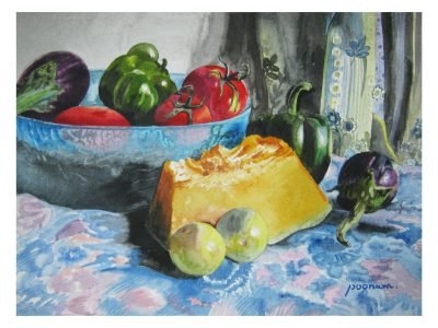 48. Object Drawing (Vegetables)