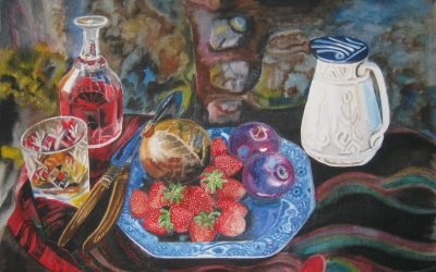 Object Drawing ( Wine and Dine)